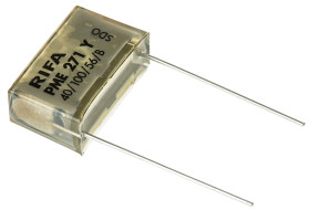 Kondensator papierowy 47nF 250V ac KEMET rozstaw: 20.3mm THT ±20