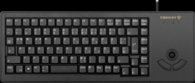 G84-5400LUMEU-2 Keyboard - USB - black - compact - trackball - US