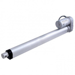 Siłownik liniowy LACT12-12V-5 150N 43mm/s 12V - wysuw 30cm - Pololu 2326