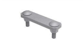 Złącze Krzyżowe Skośne Pręt-Bednarka 2-Elem. Stal Ocynkowana Ogniowo 116.0.1...