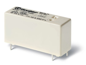 Przekaźnik 1P 10A 5V DC, styk AgCdO, wykonanie czułe 43.41.7.005.2000