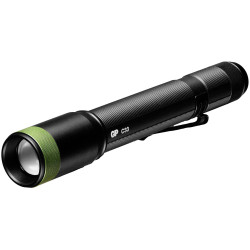 GP Discovery GPDISFLC33BK904 LED Torch, 150 lm, Battery-Powered, 20h Use