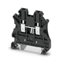 Złączka szynowa ochronna 2,5mm2 czarna UT 2,5-SG BK 3044093