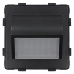 Moduł - Lampka schodowa podłogowa - czarny - Tawoia Glass