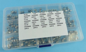 ZESTAW 150szt BEZP.ZWŁO.5x20mm 0,5-20A