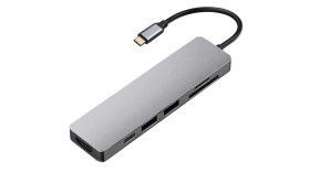 Stacja dokująca, magistrala: USB 3.0, USB-C, 3840 x 2160, USB: 3, typ: USB C