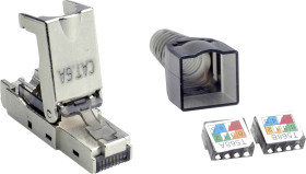 Value 26.99.0373 Złącze męskie RJ45, RJ45, CAT 6a, 1 szt.