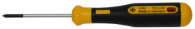 Screwdriver, PZ0, Pozidriv, BL 60 mm, L 160 mm, 4-542