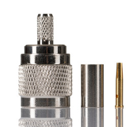 Złącze koncentryczne Montaż na kablu Męski 50Ω typ złącza Złącze TNC 4GHz Połączenie zagniatane typ kabla Koncentryczny