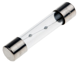 Bezpiecznik 6.25A 6.3 x 32mmT 250V ac RS PRO