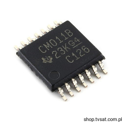 CD4011BPWR Quad NAND Gates SMD-TSSOP14 TI