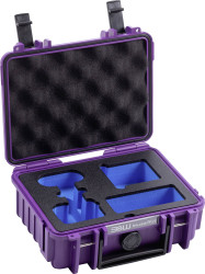 Walizka transportowa B & W International PP.23.PU.GO3, 2.3 l, (S x W x G) 230 x 90 x 180 mm, liliowy