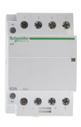Stycznik 24 V AC Schneider Electric styki: 4 63 A 4NO Śruba A9C20164