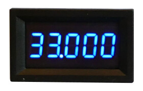 Woltomierz panelowy LED 0-33,000V DC