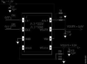 Dual, 300 A Adjustable Output, QOD, Low Noise, High PSRR Voltage Regulator