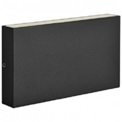 Kinkiet CHICAGO LED 11W czarny 2x450lm IP44 SANICO