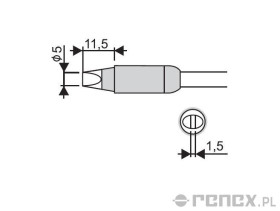 Grot do stacji GOOT RX-852AS - 5D