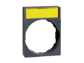 Ramka do mocowania etykiet wymiary 30x40mm z etykietą 8x27mm ZBY2H101 SCHNEIDER ELECTRIC
