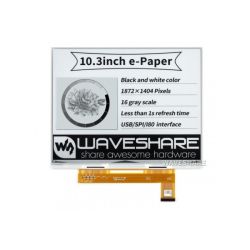 Wyświetlacz e-Paper E-Ink czarno-biały 10,3&quot; 1872x1404 - Waveshare 18436