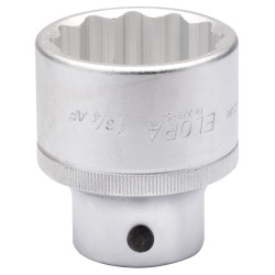 Elora 00591 1.3/4" 3/4" Square Drive Bi-hexagon Socket