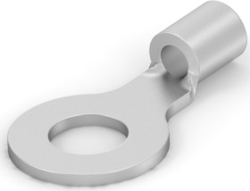 Uninsulated ring cable lug, 0.3-1.42 mm², AWG 22, 4.34 mm, M4, 32823