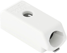 PCB terminal, 1 pole, pitch 3 mm, AWG 26-22, 3 A, push-in, white, 2059-301/998-403