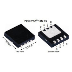 MOSFET N-kanałowy 42,8 A PowerPAK 80 V SMD