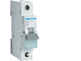 Wyłącznik nadprądowy C 40A 1P 6kA QuickConnect MCS140 HAGER