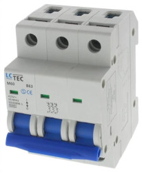 Wyłącznik nadprądowy M60 3P 3M 3F B 63A 6kA