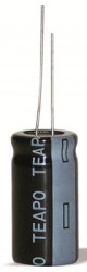 Electrolytic capacitor, 3.3 µF, 63 V (DC), ±20 %, radial, pitch 1.5 mm, Ø 4 mm, KS7335M063S1A5B07K