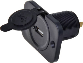 Wbudowane gniazdo USB 12/24 V 2100mA IWH Obciążalność prądu maks.=2.1 A 12 lub 24 V/DC