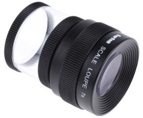 Szkło powiększające, powiększenie: 7, śr.: 25mm