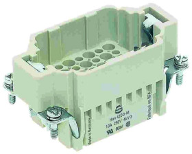 Złącze prostokątne męskie Han bez styków 42pin 250V 09162423001