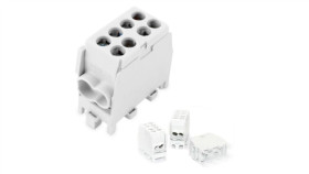 Trytyt Zacisk Odgałęźny Hlak-25-1/2Sz Szary