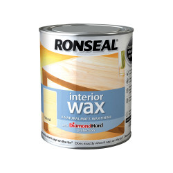 Ronseal 36879 Interior Wax Natural 750ml