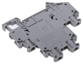 Dwurzędowa złączka szynowa Phoenix Contact poziomy: Podwójny 26 → 12AWGŚruba UTTB 2.5 24A 500 V