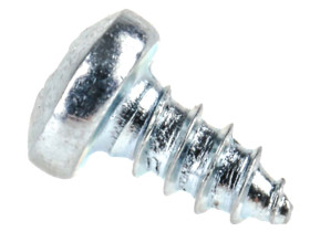 Wkręt samogwintujący długość 6.5mm Stalowe łeb Stożek, ocynkowana końcówka Pozi