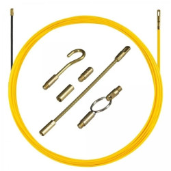 Włókno szklane do przeciągania kabli fi:3mm 30m NEKU