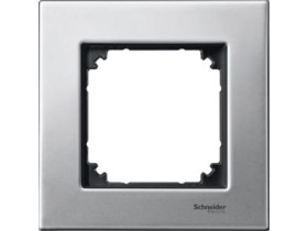 MERTEN M-Elegance Ramka metal 1 pojedyncza srebrny platynowy MTN403160 SCHNEIDER ELECTRIC