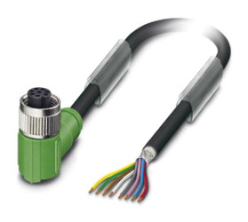 Przewód czujnik-siłownik ze złączem Złącze M12 liczba rdzeni 8 długość 5m Rodzaj A Żeńskie