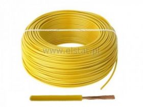 LGY 2,5 / 750V kabel żółty, linka