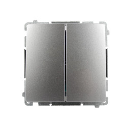 Łącznik podwójny inox BMW5.01/21 Kontakt-Simon Basic