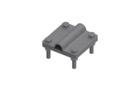 Złącze uniwersalne 3-elem. 80x80 bednarka-pręt16 stal ocynkowana ogniowo 215.3.1 OG 21501302