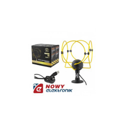 Antena TV Korona EXTRA USB DVB-T TS dookólna zewnętrzna/wewmętrzna