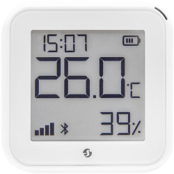 Shelly Shelly_Plus_H&amp;T_G3_w Wireless Temp &amp; Humidity Sensor Matte White