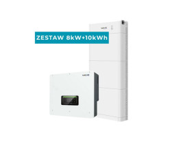 Zestaw fotowoltaiczny PV 8kW + 10kWh falownik z magazynem energii SOFAR