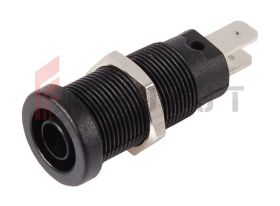 Gniazdo panelowe bezp. GLP260-BK 32A CAT II 1000V