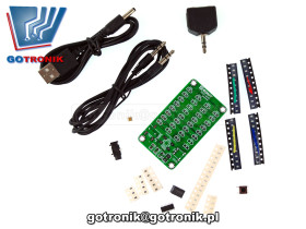 Wskaźnik wysterowania audio 32 LED