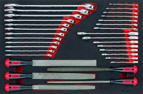 Zestaw narzędzi nastawnych Zestaw kluczy i pilników Teng Tools 8 mm, 9 mm, 10 mm, 11 mm, 12 mm, 13 mm, 14 mm, 15 mm, 16