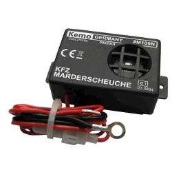 Odstraszacz kun 12V samochodowy M100N KEMO z homologacją, gryzoni